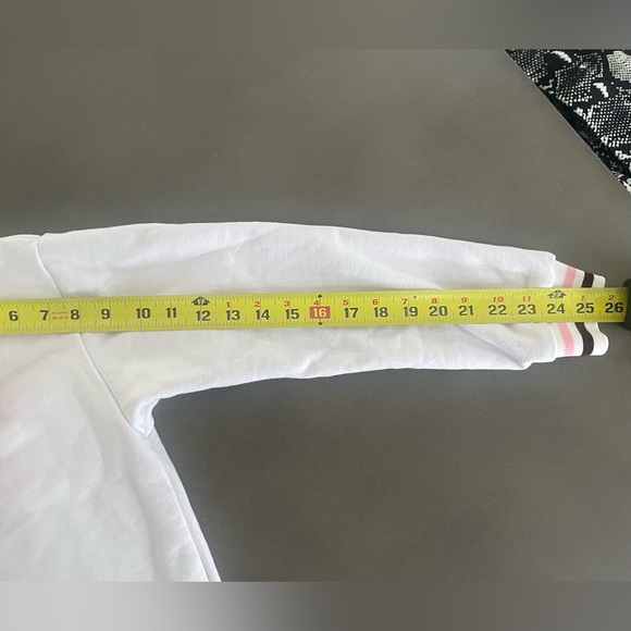 American Apparel Pink Stripe Size XS Sweatshirt - Picture 11 of 11